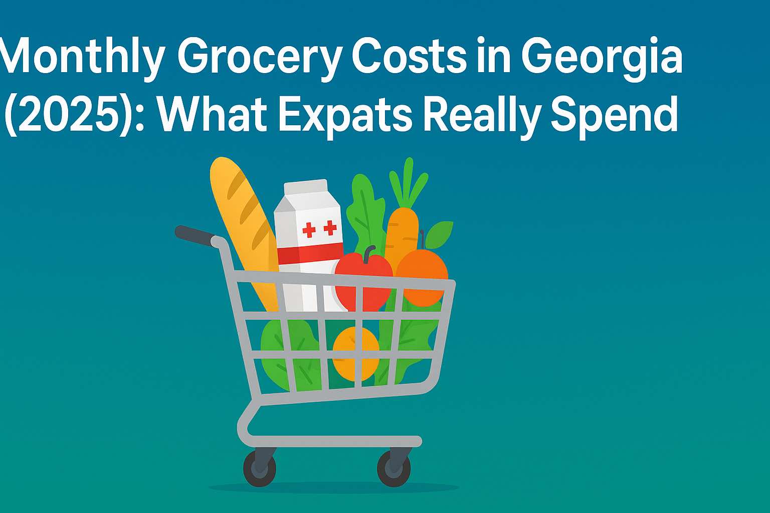Monthly Grocery Costs in Georgia (2025): What Expats Really Spend