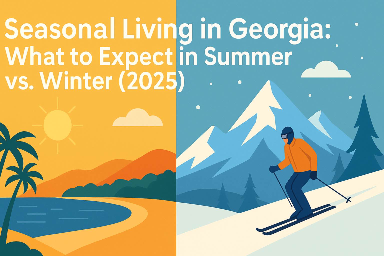 Seasonal Living in Georgia: What to Expect in Summer vs. Winter (2025)